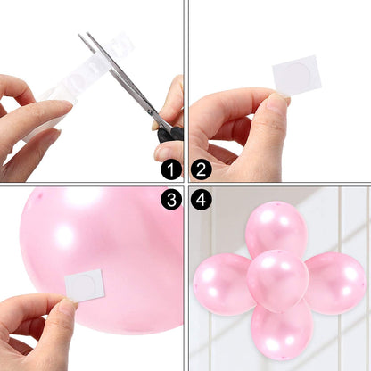 15-Roll Removable Balloon Glue Dot Set
